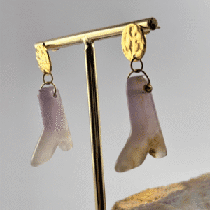 Aretes Botas de Cristal