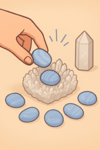Significados energéticos de la calcedonia y como recargarlos.